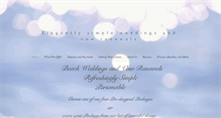 Desktop Screenshot of pensacolabeachweddings.com